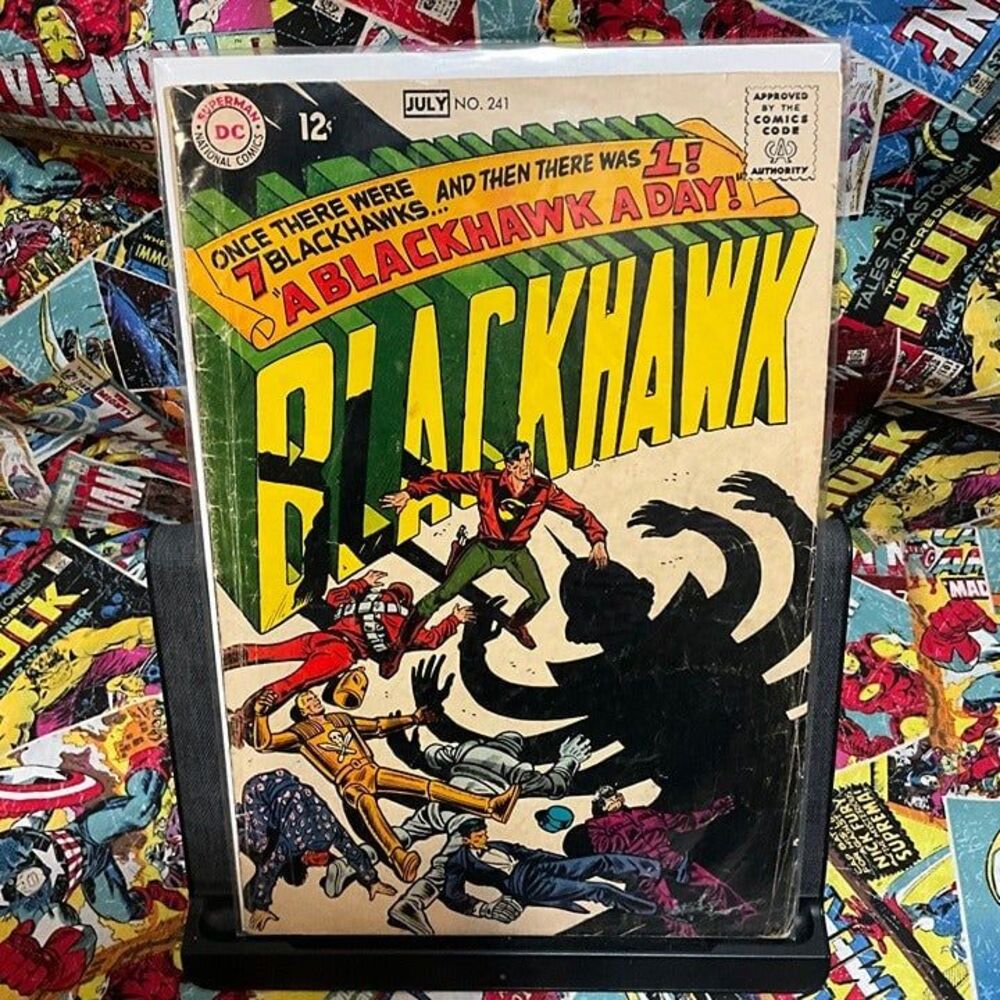 Blackhawk #241 DC Comics 1968: A Blackhawk a Day Adventure